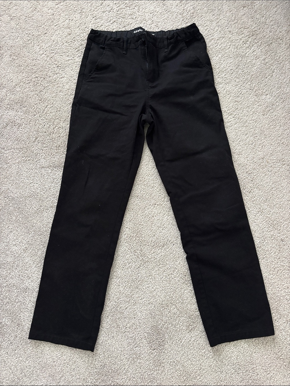Old Navy Kids Black Straight-Leg Joggers